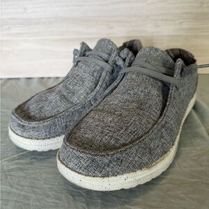 Skechers Gray Slip Ons for Men